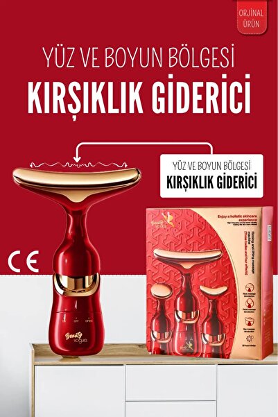 ARMONİKONYA Yüz Ve Boyun Kırışıklık Karşıtı Ve Giderici Cilt Bakım Cihazı - A...