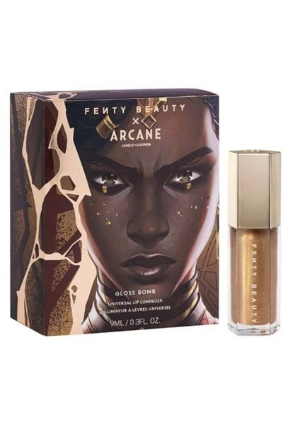 FENTY BEAUTY Lip Gloss, Fenty Beauty X Arcane, Gloss Bomb, Risky Rulin, 9 ml
