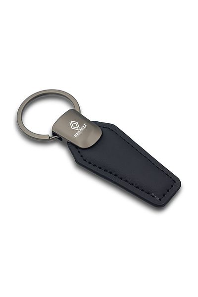 Gülay AVM Renault Printed Metal Boxed Leather Keychain Byp-1597