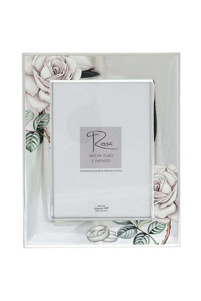 GiftExpress Wedding photo frame roses 26cm
