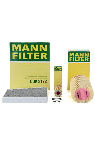 MANN Mercedes W211 Kasa E200 Kompressor Periyodik Bakım Filtre Seti