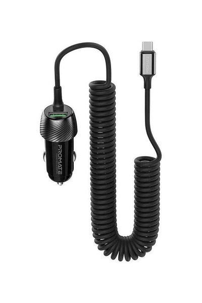 Promate PowerDrive-33PDC 33W USB-C Car Charger
