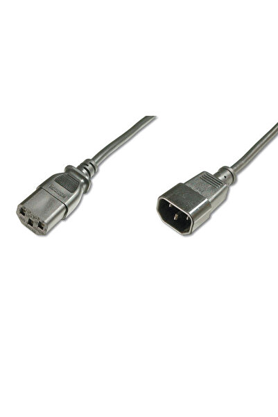 Genel Markalar Pc-monitör Arası Güç Kablosu, C14 Erkek - C13 Dişi, 1.2 Metre,...