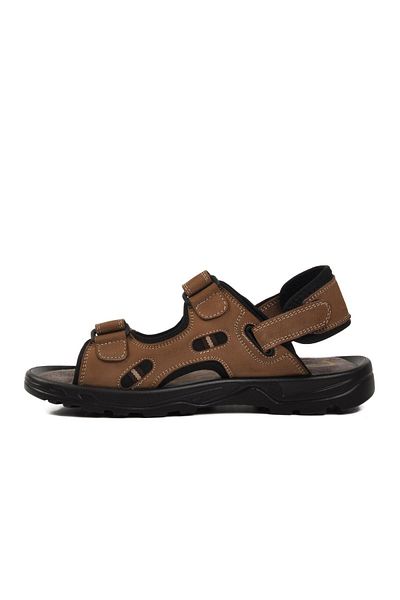 AYAKMOD Ανδρικά σανδάλια από γνήσιο δέρμα 1405 M Sand Nubuck