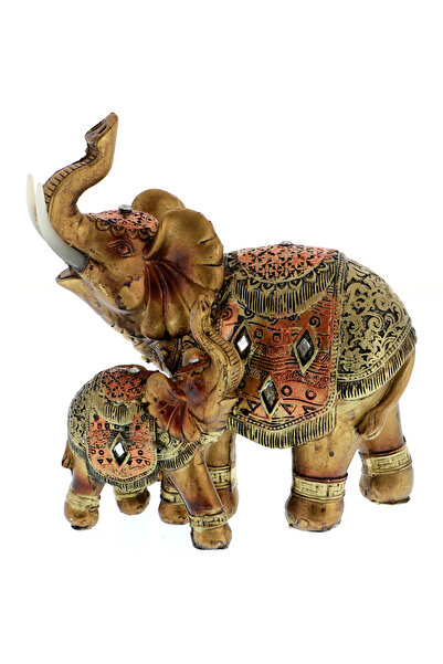 GiftExpress Figurina elefanti decorativi