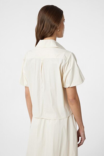 Antioch Stone Balloon Sleeve Women's Shirt