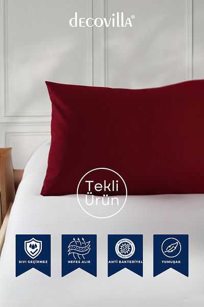 Decovilla Micro perne cu fermoar 50x70 rezistente la lichide