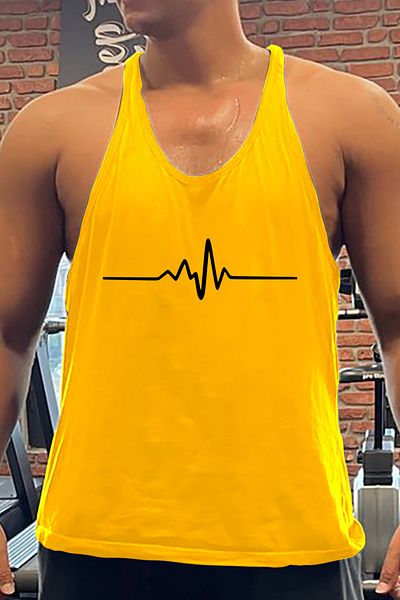BLUU Heartattack Gym Fitness Tank Top Athlete Tank Top