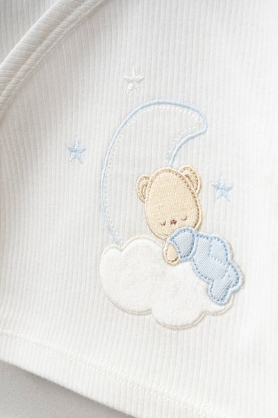 Bebitof Sweet Dreams Patterned Bebitof 5 Piece Newborn Hospital Release Bodysuit Set