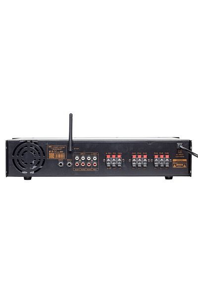 Emperium Magicvoice Mv-1217 USB Bt-Uk 6 Zone Amplifier Rms 50W*1Ch +4-16-70-100V Transformer (5122)