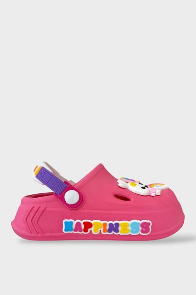 Liger Children's Daily Orthopedic Non-Slip Sole Figured Sandals Slippers Fuchia