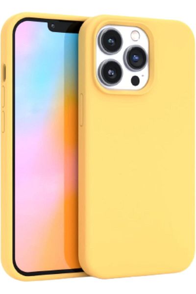 Generic Silicone Case Cover Compatible with iPhone 14 Pro 6.1 " , Ultra Slim Fit with Full Body Protection