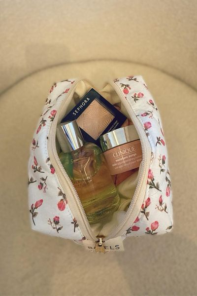BAHELS Vintage Rose Pattern Makeup Bag Special Design