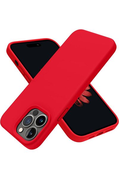 Generic غطاء سيليكون متوافق مع iPhone 14 Pro 6.1 بوصة، ملائم للغاية مع حماية كاملة للجسم