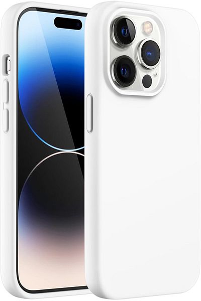 Generic Silicone Case Cover Compatible with iPhone 14 Pro 6.1 " , Ultra Slim Fit with Full Body Protection
