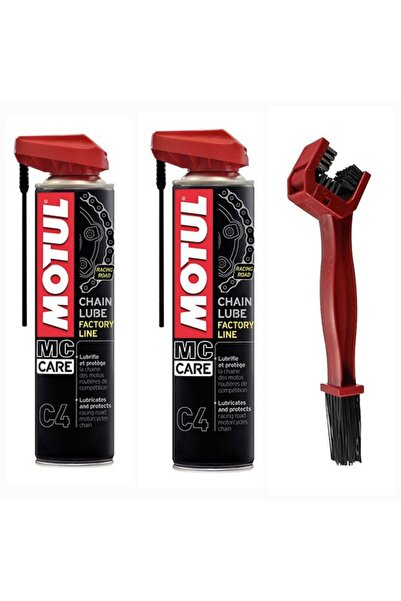 Motul C4 2 ADET+ZİNCİR TEMİZLEME FIRÇASI