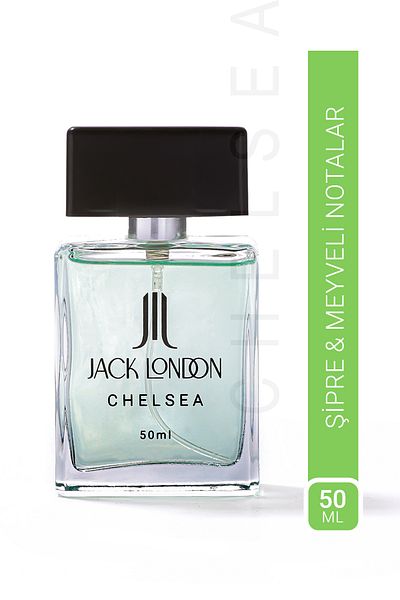 Jack London Edt Unisex Perfume Chelsea 50ml - Fruit, Wood, Sandalwood, Vanilla, Lily and Peach Patchouli