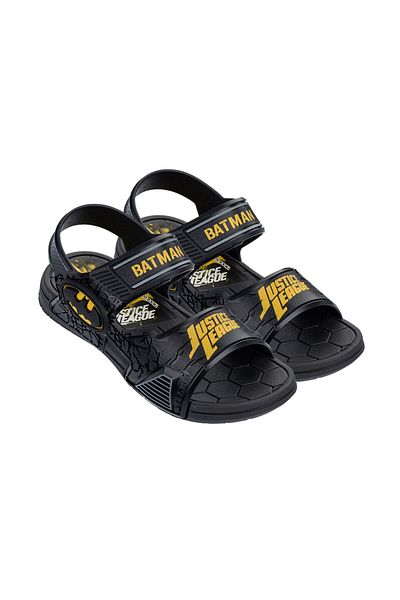 Twigy Liga Da Justica Icon Kids Sandals - Black 27/35