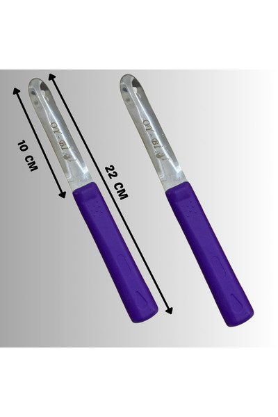 OY-Bİ 2'li Patlıcan & Kabak Yöresel Sebze Oyma Bıçağı