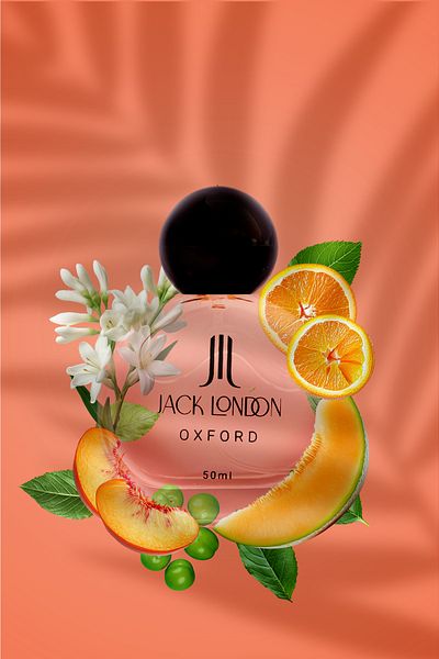 Jack London Oxford 50 ml Women's Perfume - Floral, Woodwater, Jasmine, Hyacinth, Vanilla, Cedar Wood, Citrus