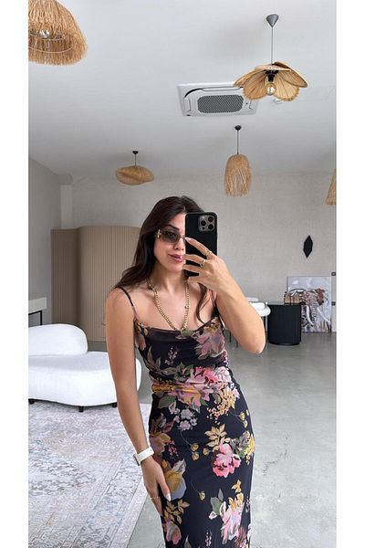Buket Teke Rochie Degaje cu modele florale
