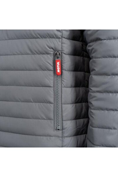 Motul Çift Taraflı Şişme Mont Gri - Kırmızı