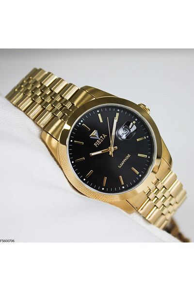 Fiesta Fs600706 Men's Wrist Watch with Steel Cord