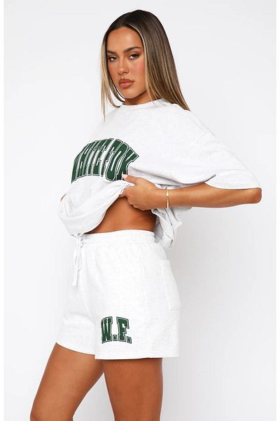 The Champ Clothing Wf Printed Women's Comfortable Fit Double Pocket Shorts