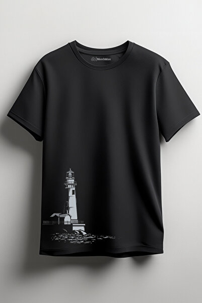 Merch&ice Tricou unisex cu imprimeu Sea Tower