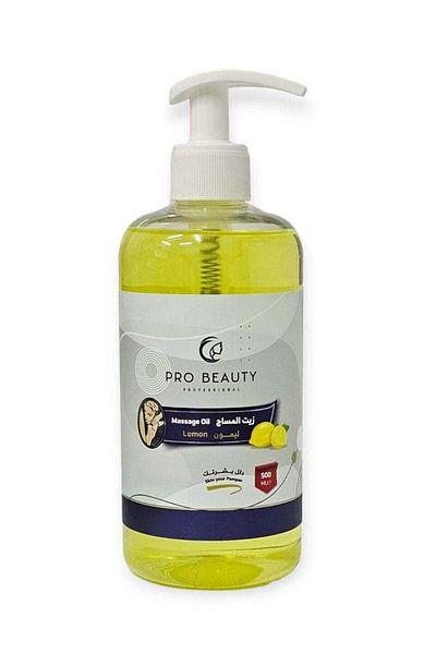PARWIN PRO BEAUTY Pro Beauty Aromatic Massage Oil with Lemon Scent 500ml