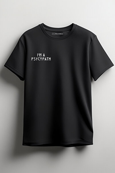 Merch&ice Είμαι ένα Unisex T-Shirt με στάμπα Psychopath
