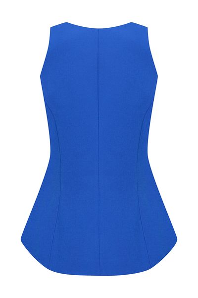 Whenever Company Vestă Saks Fit cu nasturi aurii în față