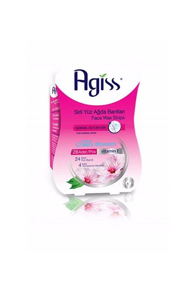 AGISS Sir Face Waxing Strip 28 Pack Normal Skin