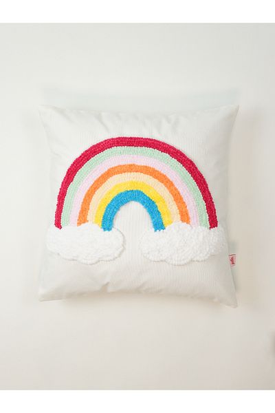 Galia Tasarım Κάλυμμα μαξιλαριού Velvet Cloud Rainbow Punch