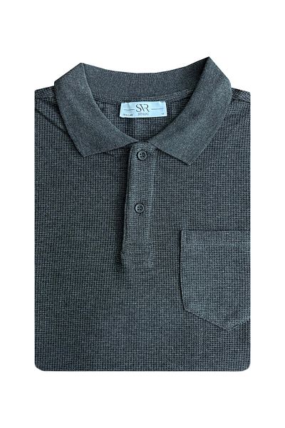 SÜVARİ Cavalerist Loose Cut Pocket Dobby Soft Textured T-Shirt