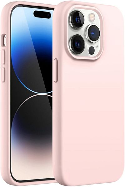Generic Silicone Cover Compatible with iPhone 14 Pro MAx 6.7 " , Ultra Slim Fit with Full Body Protection