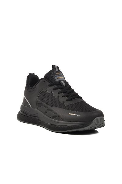 WALKWAY Ανδρικά αθλητικά παπούτσια Bestof Black BST-644 M