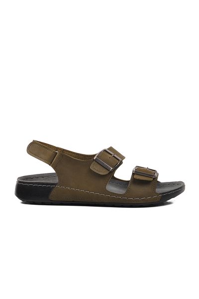 Aspor Green Men's Flat Sandals