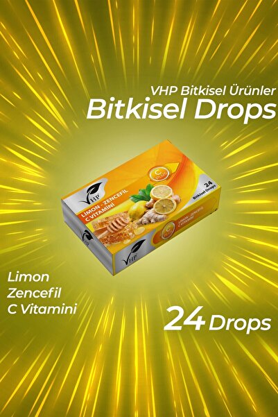 VHP Limon Zencefil Bitkisel Drops 60 gr