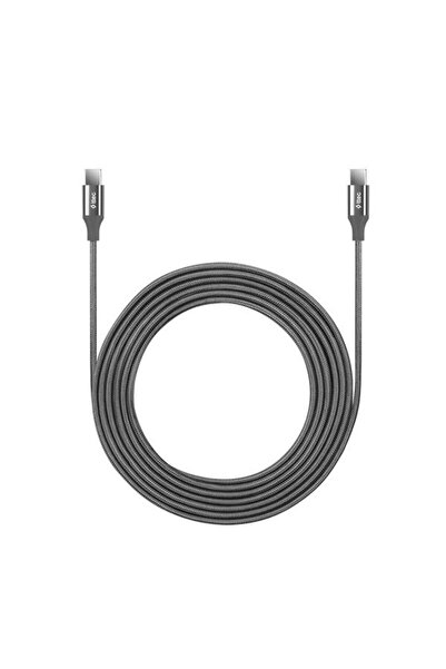 Ttec AlumiCable Type-C to Type-C 300cm 65W PD/QC Hızlı Şarj ve Data Kablosu 2...
