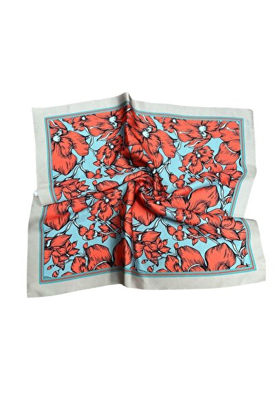 tarzınısec Çiçek Desenli Fular Estascarf