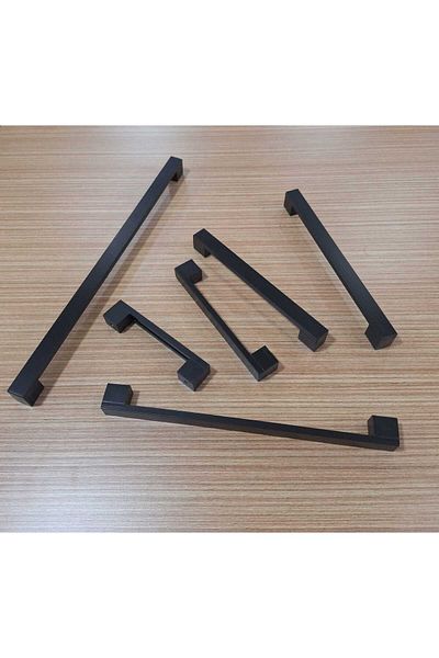ARON 192mm Safran Handle (Matte Black) Tv Unit Console Chiffonier Kitchen Cabinet Furniture Door Handle 19,2cm