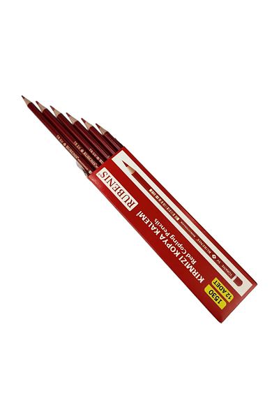 Rubenis Red Lead Pencil 12 Pieces Cardboard Box