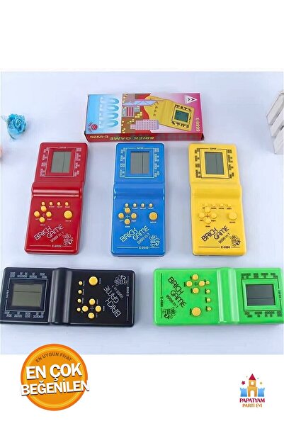 PapatyamPartiEvi لعبة تتريس الحنين - لعبة أركيد الأسطورية، ملونة في صندوق - ت...