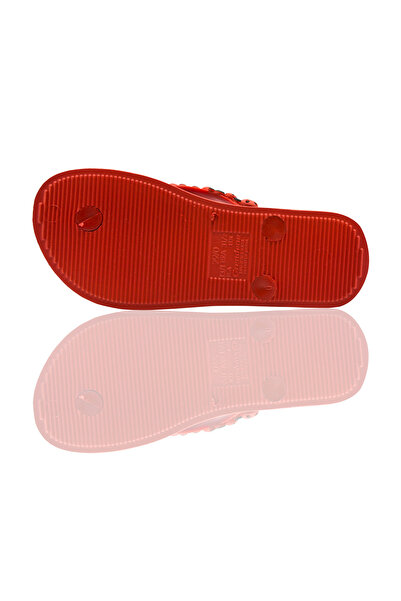 İpanema Ladybug Çocuk Parmak Arası Terlik Siyah Kırmızı 30/35