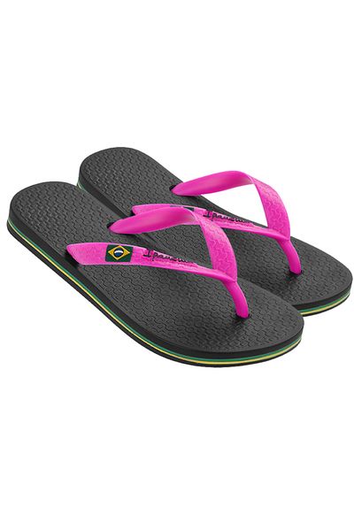 İpanema Cls Brasil II شبشب فليب فلوب أسود للأطفال - 25/34