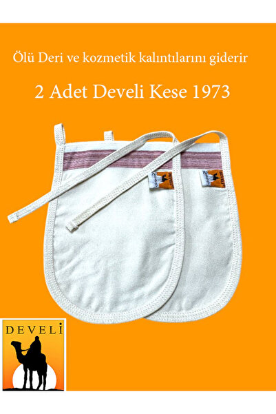 Develi kese 2 Adet Kırmızı Kenar