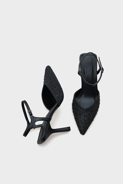 Capone Outfitters Dámské boty Piper Pointed Toe na středním podpatku