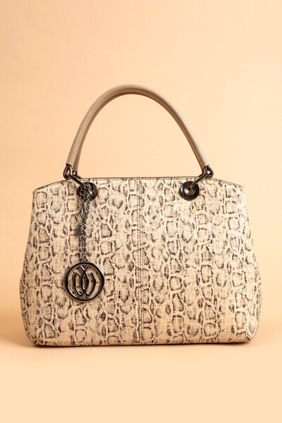 VOSTRO El Yapımı İtalyan Stili %100 Gerçek Hakiki Deri Kadın Askılı El Çantası