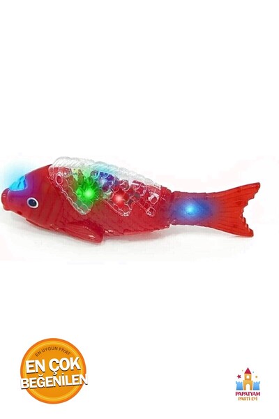PapatyamPartiEvi Işıklı Balık Pilli Poşet Oyuncak - Çocukların Hayal Dünyasın...